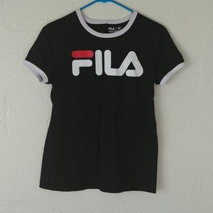 Fila Women's Classic Ringer Tee